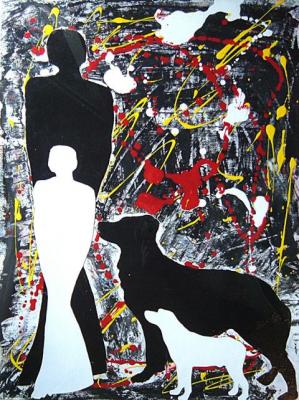 Damen mit Hund - Maria Grochowski-van der Pütten - Array auf Array - Array - Array Damen mit Hund - Maria Grochowski-van der Pütten - Array auf Array - Array - Array