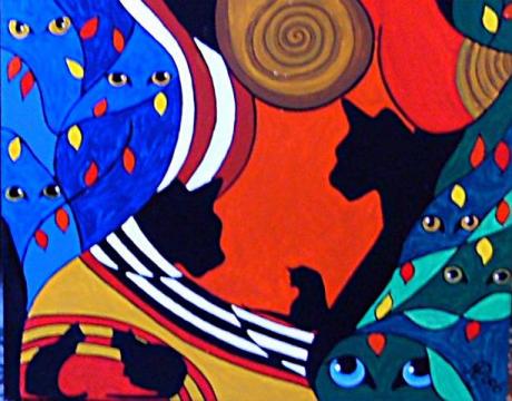 Katzenaugen - Maria Grochowski-van der Pütten - Array auf Array - Array - Array Katzenaugen - Maria Grochowski-van der Pütten - Array auf Array - Array - Array