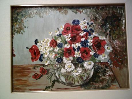 Mohn in Glasvase - Gerda Heitmann - Array auf - Array - Array Mohn in Glasvase - Gerda Heitmann - Array auf - Array - Array