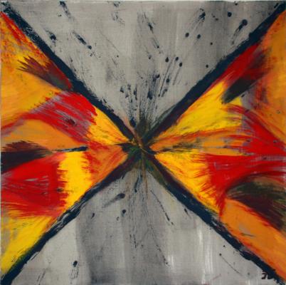 Das Aufeinandertreffen (Metallspähne) Nr 44 - Ina Linden - Array auf Array - Array - Array Das Aufeinandertreffen (Metallspähne) Nr 44 - Ina Linden - Array auf Array - Array - Array