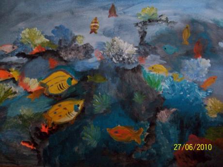 Bunte Unterwasserwelt - Emmi Huehne - Array auf Array - Array - Array Bunte Unterwasserwelt - Emmi Huehne - Array auf Array - Array - Array