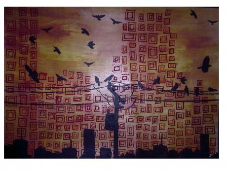 City - stencil - Pia Drescher - Array auf Array - Array - Array City - stencil - Pia Drescher - Array auf Array - Array - Array