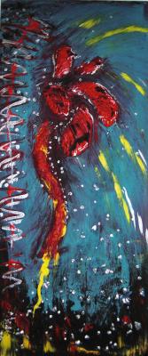 Rote Blume - Lidia Poscharizki - Array auf Array - Array - Array Rote Blume - Lidia Poscharizki - Array auf Array - Array - Array