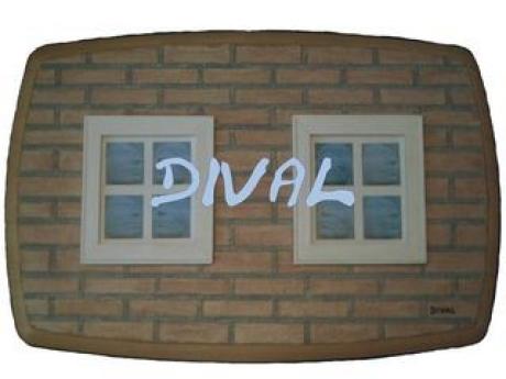 Two Windows - Hans-Dieter DIVAL - Schwarz - Array auf Array - Array - Array Two Windows - Hans-Dieter DIVAL - Schwarz - Array auf Array - Array - Array