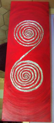 Rote Unendlichkeit - Andrea Zähringer - Array auf Array - Array - 