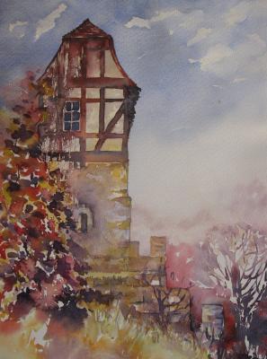 Herbstlicher Morgendunst - Helen Lang - Array auf Array - Array - 