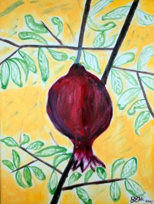 Granatapfel am Baum - marion kapur - Array auf Array - Array - Array Granatapfel am Baum - marion kapur - Array auf Array - Array - Array