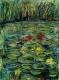 Seerosenteich - Bernd Fricke - Ãl auf Leinwand - See - Impressionismus Seerosenteich - Bernd Fricke - Ãl auf Leinwand - See - Impressionismus