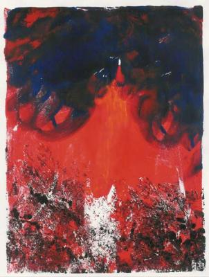 Monotypie-Der Krater, Himmel und Hölle - RGB-Artist - Array auf Array - Array - Monotypie-Der Krater, Himmel und Hölle - RGB-Artist - Array auf Array - Array -