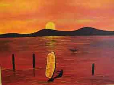 Sonnenuntergang - harwe - auf Array - Array - Sonnenuntergang - harwe - auf Array - Array -