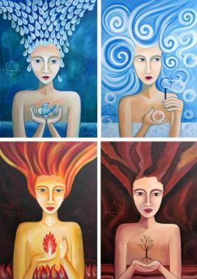 Vier Elemente - Labudda - Array auf Array - Array - Vier Elemente - Labudda - Array auf Array - Array -