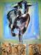 Stier in blau - magnus - Acryl auf Leinwand - Sonstiges - Stier in blau - magnus - Acryl auf Leinwand - Sonstiges -