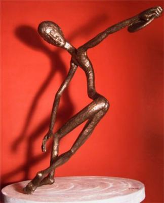 Diskuswerfer verzogen - artmeetart - auf - Array - Diskuswerfer verzogen - artmeetart - auf - Array -