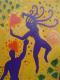 Tanz der Leidenschaft - Sahira - Acryl auf Leinwand - Sonstiges-Liebe - Tanz der Leidenschaft - Sahira - Acryl auf Leinwand - Sonstiges-Liebe -