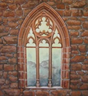 Das gotische Fenster - KeyB. - Array auf Array - Array - Das gotische Fenster - KeyB. - Array auf Array - Array -