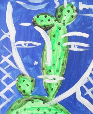 Eva vor Kaktus - Stefan Szczesny - Array auf Array - Array - Eva vor Kaktus - Stefan Szczesny - Array auf Array - Array -