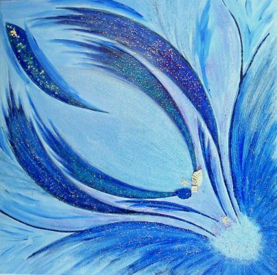 Schwungvoll im blau... - Ljudmila Schulz - Array auf Array - Array - Array Schwungvoll im blau... - Ljudmila Schulz - Array auf Array - Array - Array