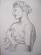 Frau aus Ingres´ Türkischem Bad - Christin Dahms - Bleistift-Graphit auf - - Frau aus Ingres´ Türkischem Bad - Christin Dahms - Bleistift-Graphit auf - -