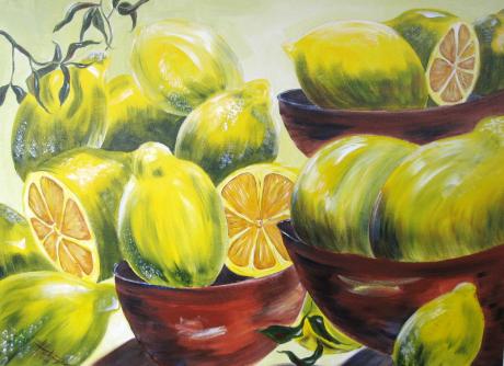 Stilleben Zitronen - Hans Hackinger - Array auf Array - Array - Array Stilleben Zitronen - Hans Hackinger - Array auf Array - Array - Array