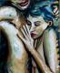 Umarmung ( 2000 ) Susanne-Vera Hucke - Susanne-Vera Hucke - Acryl auf Leinwand - Sonstiges - 