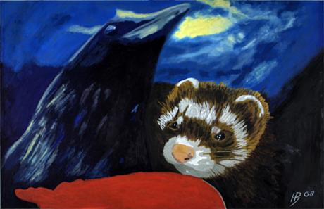 Batha und die Krähe - Hans Batschauer - Array auf Array - Array - Array Batha und die Krähe - Hans Batschauer - Array auf Array - Array - Array