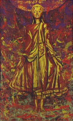 Stehender Buddha - Hans Batschauer - Array auf Array - Array - Array Stehender Buddha - Hans Batschauer - Array auf Array - Array - Array