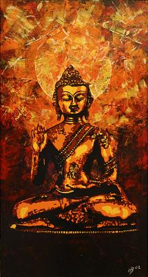 Sitzender Buddha - Hans Batschauer - Array auf Array - Array - Array Sitzender Buddha - Hans Batschauer - Array auf Array - Array - Array