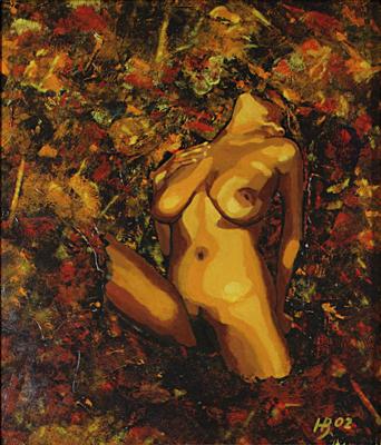 Akt - Hans Batschauer - Array auf Array - Array - Akt - Hans Batschauer - Array auf Array - Array -