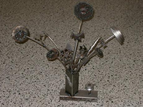 Wildblumenstrauß mit Schlüsselblume (2002) Frieden - Friedensgart Sprudelquell - Array auf - Array - Wildblumenstrauß mit Schlüsselblume (2002) Frieden - Friedensgart Sprudelquell - Array auf - Array -