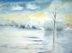 Winteridylle (2006) - Agnes Vonhoegen - Aquarell auf Papier - Sonstiges - Winteridylle (2006) - Agnes Vonhoegen - Aquarell auf Papier - Sonstiges -