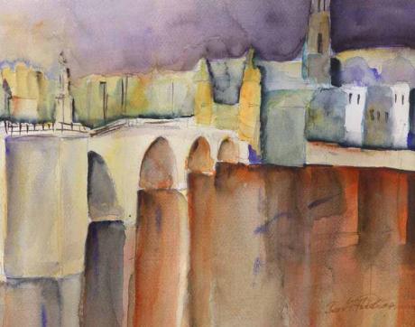 Alte Brücke in Heidelberg (2004) Berthold M. Ruben - Berthold M. Rubenbauer - Array auf Array - Array - Alte Brücke in Heidelberg (2004) Berthold M. Ruben - Berthold M. Rubenbauer - Array auf Array - Array -