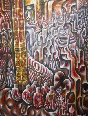 Mönche (2007) - Meral Ismail - Array auf Array - Array - Mönche (2007) - Meral Ismail - Array auf Array - Array -