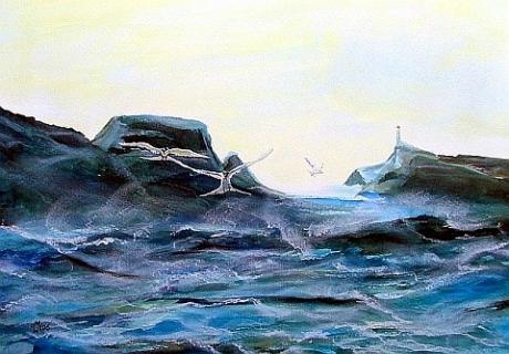 Seeschwalben in der Brandung (2006) - Werner Meier - Array auf Array - Array - Seeschwalben in der Brandung (2006) - Werner Meier - Array auf Array - Array -