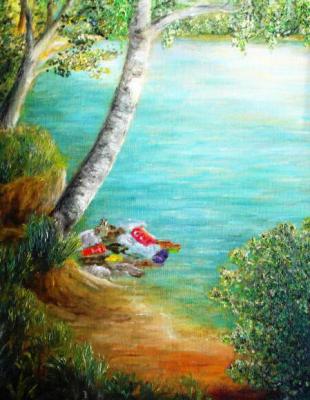 vermüllter Stadtsee (2002) - Renate König - Array auf Array - Array - Array vermüllter Stadtsee (2002) - Renate König - Array auf Array - Array - Array