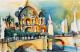 Berliner Dom IV - Inken-Susann Höppner - Aquarell auf Papier - Stadtansichten-Sonstiges - Berliner Dom IV - Inken-Susann Höppner - Aquarell auf Papier - Stadtansichten-Sonstiges -