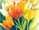 Tulpen - Inken-Susann Höppner - Aquarell auf Papier - Blumen - Tulpen - Inken-Susann Höppner - Aquarell auf Papier - Blumen -