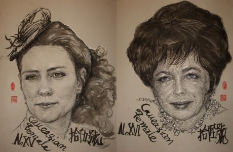 Caucasian Female No. XV&XVI- Elizabeth&Elizabet - Haibin Li - Array auf Array - Array - Array Caucasian Female No. XV&XVI- Elizabeth&Elizabet - Haibin Li - Array auf Array - Array - Array