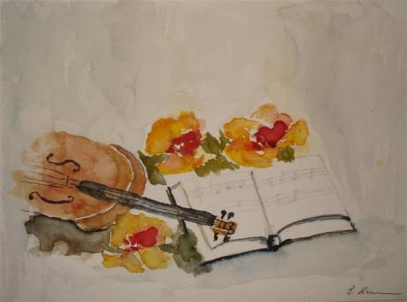 Geigenspiel - - auf - - Geigenspiel - - auf - -