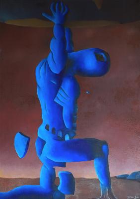 Der Mann, der die Erde vor der zu schnell... - Julían Gick - Array auf - - Array Der Mann, der die Erde vor der zu schnell... - Julían Gick - Array auf - - Array