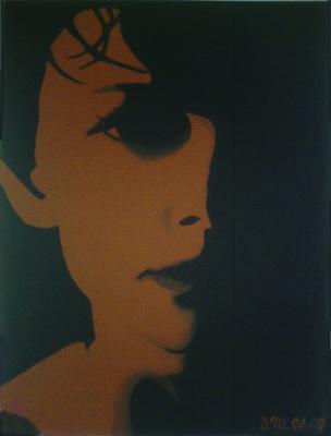 Teresa in orange-schwarz - Dieter Mülhaupt - Array auf Array - Array - Array Teresa in orange-schwarz - Dieter Mülhaupt - Array auf Array - Array - Array