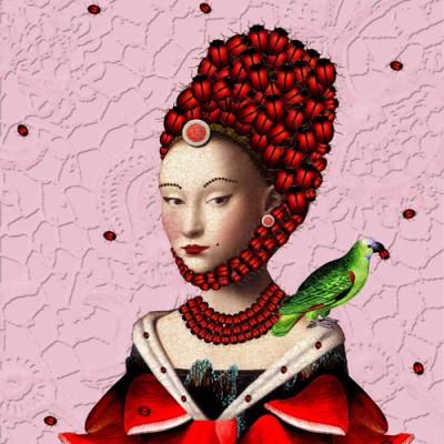 La mademoiselle en rouge - Isolde Neumann - Array auf - Array - Array La mademoiselle en rouge - Isolde Neumann - Array auf - Array - Array