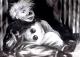 Der Clown - Julia Peters - Graphit auf Papier - - Der Clown - Julia Peters - Graphit auf Papier - -
