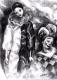Pierrot und Harlekin - Julia Peters - Graphit auf Papier - - Pierrot und Harlekin - Julia Peters - Graphit auf Papier - -