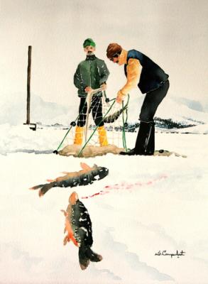 gefrorener See 1 - Sadettin Canpolat - Array auf Array - Array - Array gefrorener See 1 - Sadettin Canpolat - Array auf Array - Array - Array