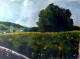 Mattsee - Daniel Wimmer - Acryl auf Karton - Berge-Himmel-Wald-Wiese-Wolken-Sommer-Sonne - Impressionismus-Realismus Mattsee - Daniel Wimmer - Acryl auf Karton - Berge-Himmel-Wald-Wiese-Wolken-Sommer-Sonne - Impressionismus-Realismus
