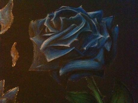 blaue Rose - Laura Kirstein - Array auf - Array - blaue Rose - Laura Kirstein - Array auf - Array -