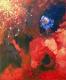 Wilder Mohn - artHawk &bull; Ralf ,  Knapp - Acryl auf Leinwand - Abstrakt-Fantastisch-Mystik-Mohn - Abstrakt-ActionPainting-Surrealismus