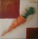 -ein kleines kunstwerk-möhre - c. lemke - auf Leinwand - - Fotorealismus -ein kleines kunstwerk-möhre - c. lemke - auf Leinwand - - Fotorealismus