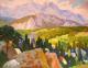Berg Ai-Petri - Helen Kishkurno - Ãl auf Leinwand - Berge-Sommer-Sonne - Impressionismus Berg Ai-Petri - Helen Kishkurno - Ãl auf Leinwand - Berge-Sommer-Sonne - Impressionismus