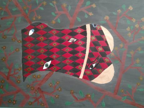 behind the back - Alexandra Heim - Array auf - Array - behind the back - Alexandra Heim - Array auf - Array -